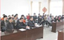 汶上公司组织全体干部职工观看学习《感动中国2010、2011颁奖晚会》